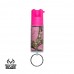 輕量鑰匙圈型-叢林粉紅迷彩-美國SABRE沙豹專業防身噴劑